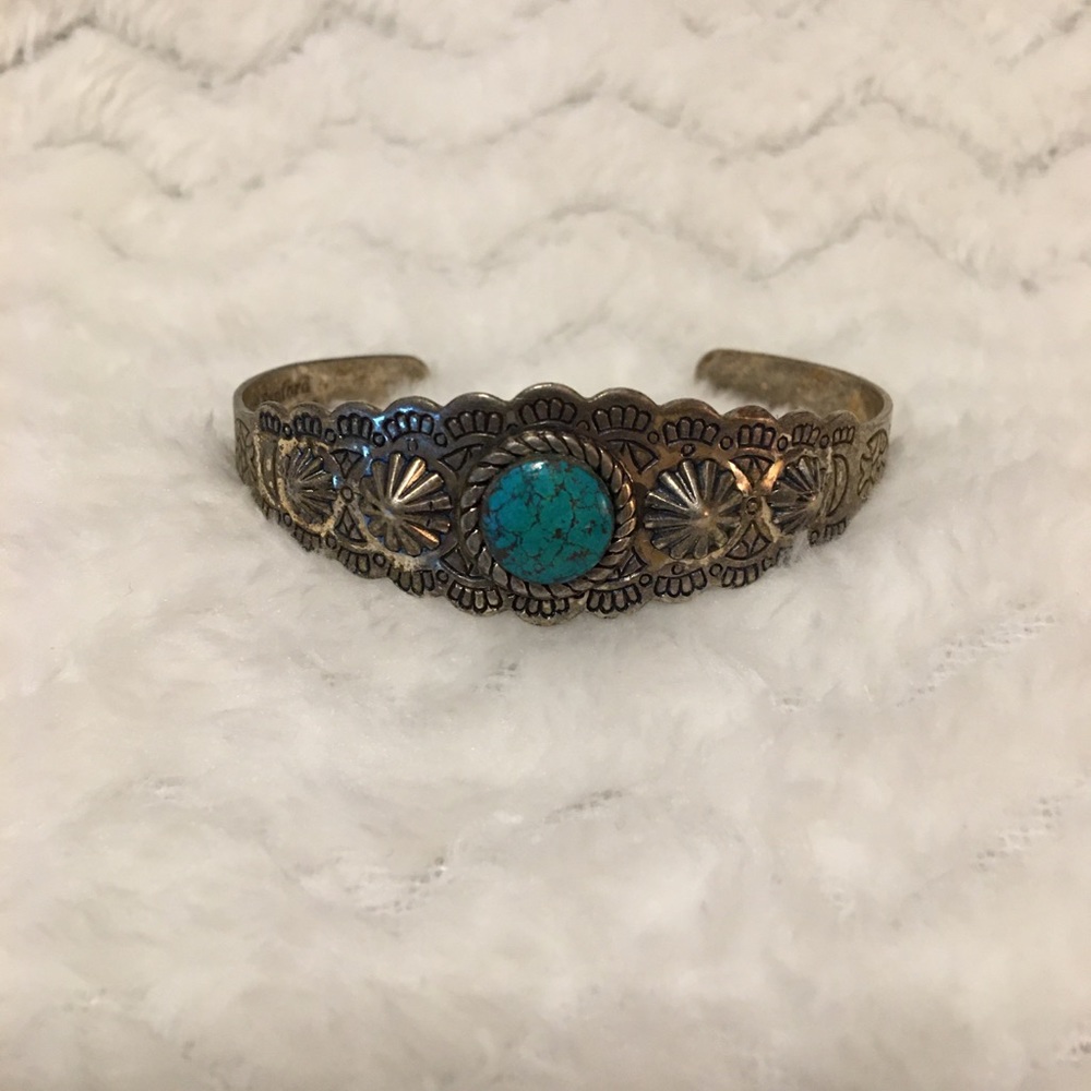 🛑❌SOLD🛑❌Vintage Sancrest SilverTurquoise - Picture 5 of 5